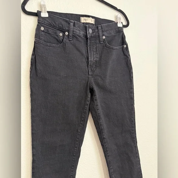 Madewell vintage High Rise Black Jeans - Picture 6 of 8